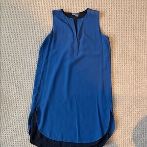 Vince Blue Sleeveless Maxi Dress